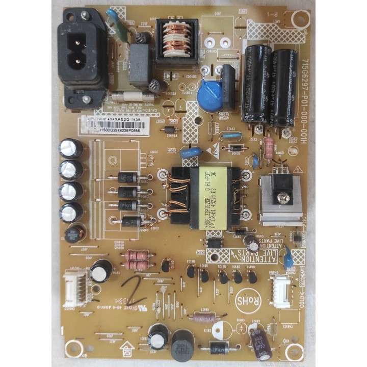 Placa Fuente LG 715G6297-P01-000-001H - TV