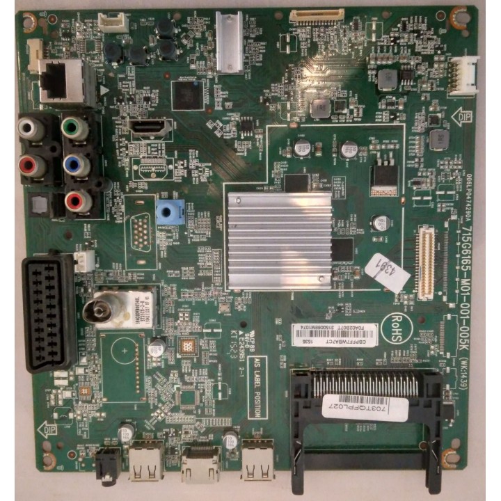 Placa Fuente LG 715G6165-M01-001-005K - TV